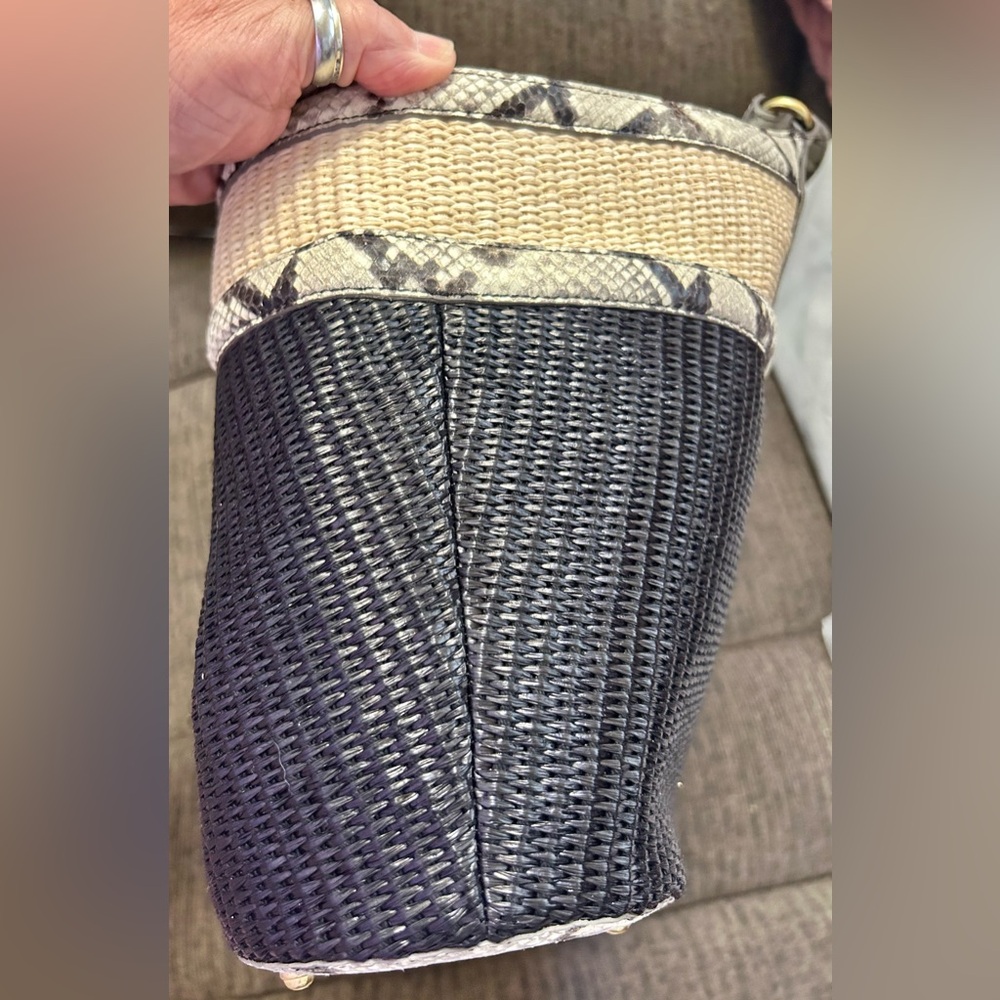 Brahmin Pablo Island Python Bag - image 13